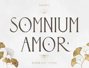 Somnium Amor font