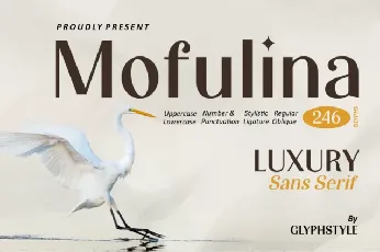 Mofulina font