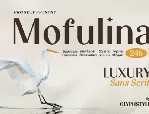 Mofulina font