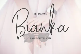 Bianka Script Free Download font