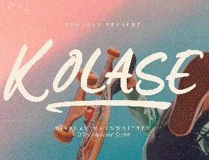 Kolase font