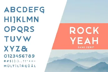 Rockyeah 3 Style font