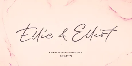 Ellie Script font