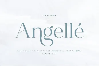 Angelle font