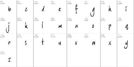 joeHand 3 font