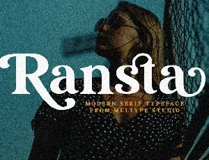 Ransta font