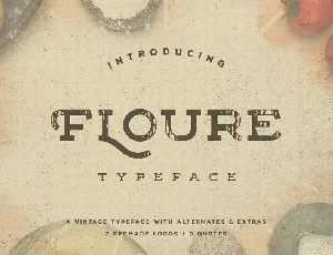 Floure font