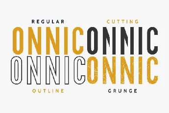 ONNIC Display font