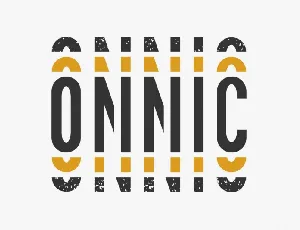 ONNIC Display font