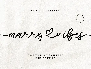 marryvibes font