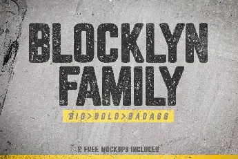 Blocklyn font