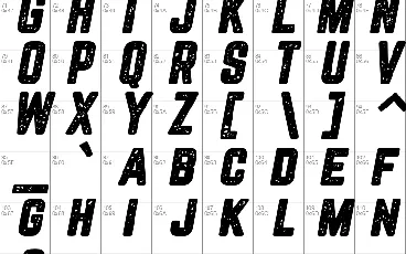 Blocklyn font