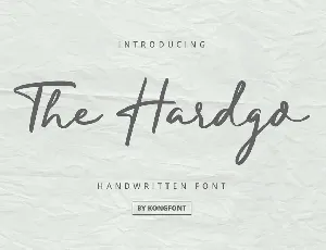 The Hardgo font