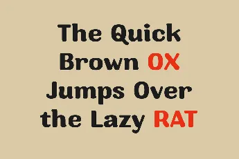 Ratox font