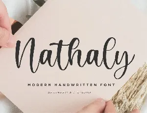 Nathaly font