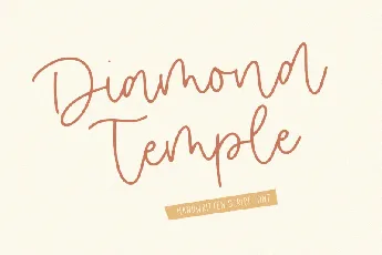 Diamond Temple font