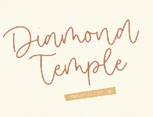 Diamond Temple font