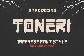 TONERI font