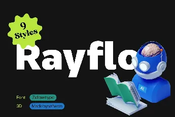 Rayflo Family font