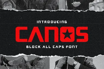 Canos font