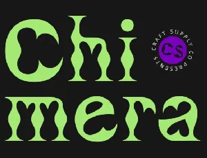 CS Chimera font