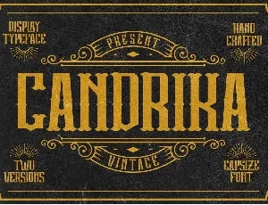 Candrika font