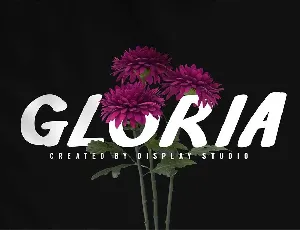 Gloria font