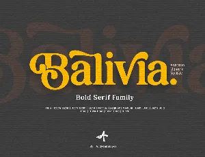 Balivia Free font