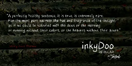 inky Doo TRIAL font