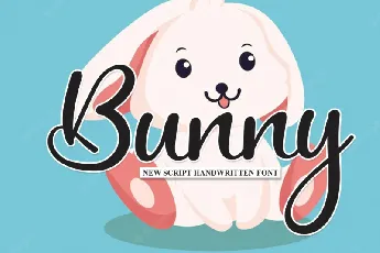 Bunny Script font