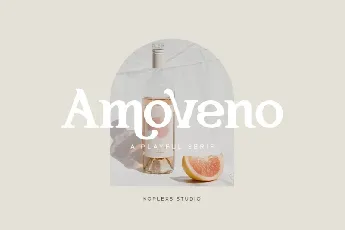 Amoveno Typeface font