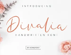 Divalia font