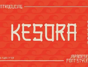 KESORA font