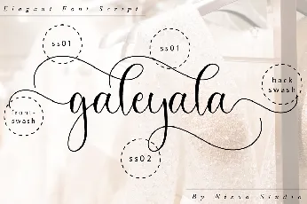 Galeyala font