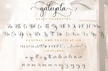 Galeyala font