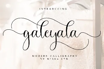 Galeyala font