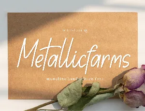 Metallicfarms font