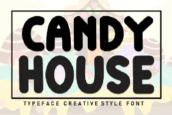 Candy House Display font