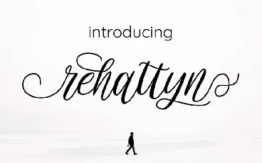 Rehattyn Calligraphy font