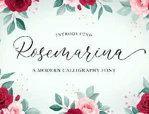 Rosemarina font