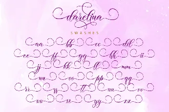 Darelina font