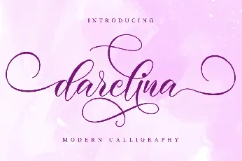 Darelina font