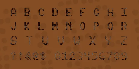 Pinball Data font