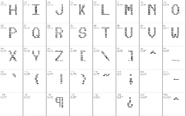Pinball Data font