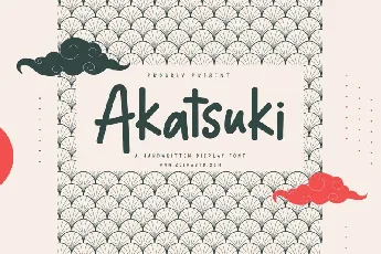 Akatsuki font