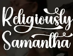 Religiously Samanta font