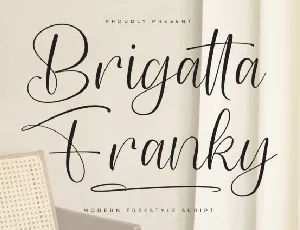 Brigatta Franky font