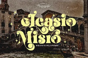 Elcasio Misro font