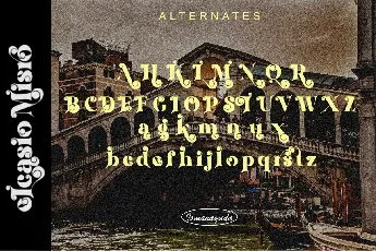 Elcasio Misro font