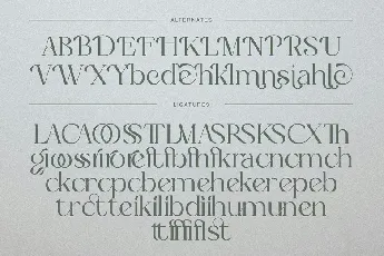 Bagien font